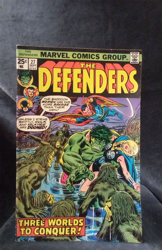 The Defenders #27 1975 Marvel Comics Comic Book