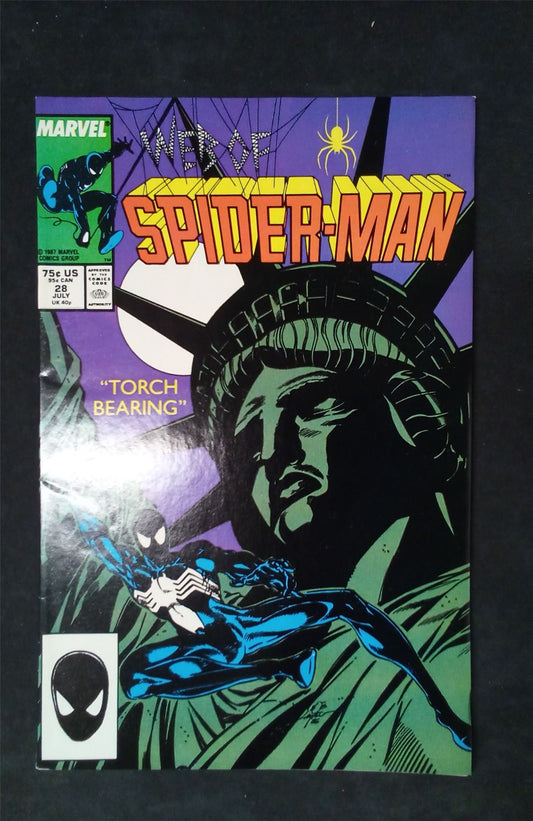 Web of Spider-Man #28 Direct Edition 1987 marvel Comic Book