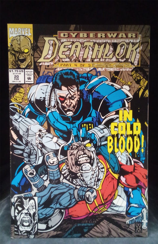 Deathlok #20 1993 Marvel Comics Comic Book
