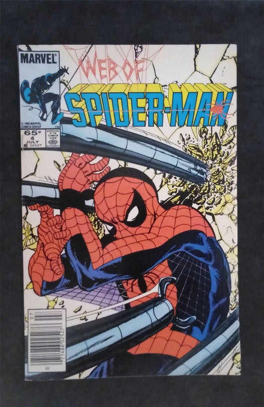 Web of Spider-Man #4 1985 marvel Comic Book marvel Comic Book