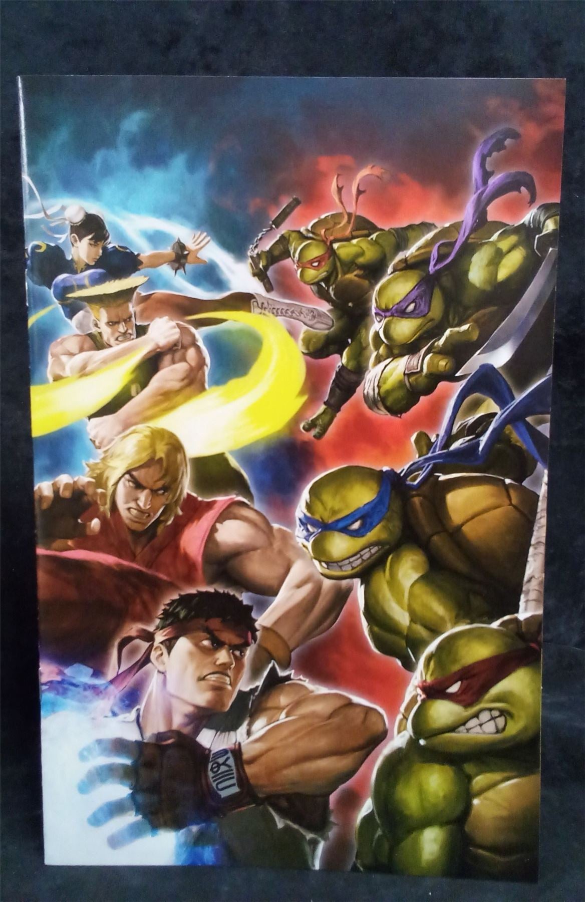 Teenage Mutant Ninja Turtles vs. Street Fighter #5 Cover C 2023 IDW Comic Book