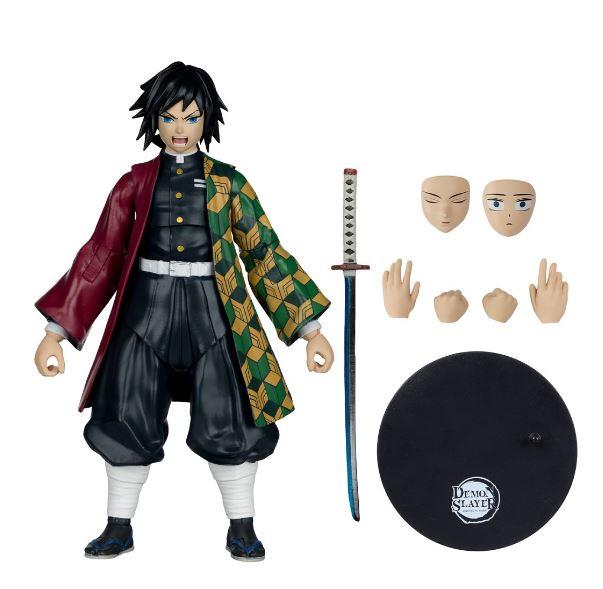 Giyu Tomioka- Demon Slayer 7-Inch Scale Action Figure By McFarlane Toys