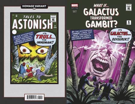 What If Galactus Transformed Gambit #1 Homage Var  Marvel Prh Comic Book 2025