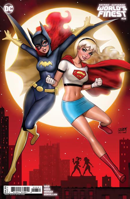 Batman Superman Worlds Finest #28 Cvr B Nathan Szerdy Card Stock Var DC Comics Comic Book