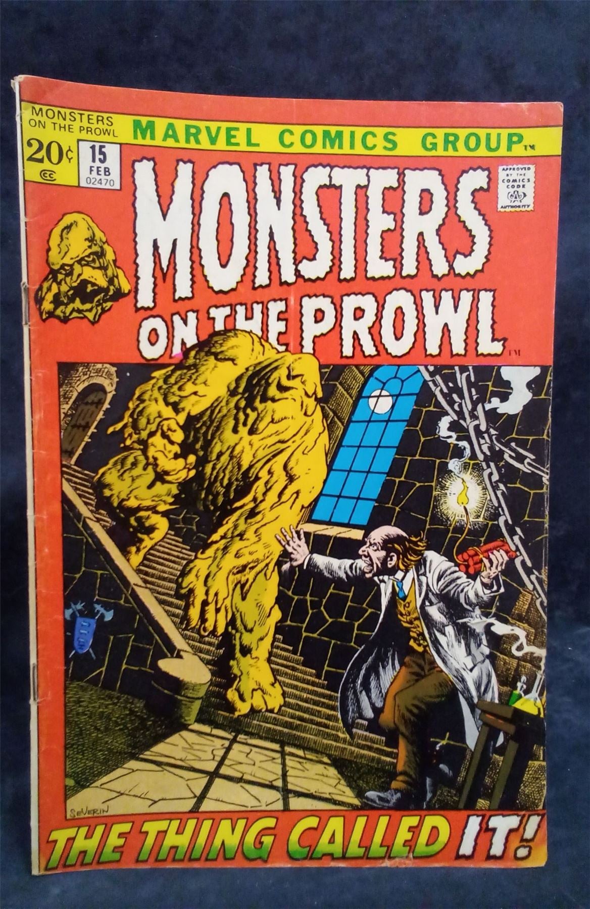 Monsters on the Prowl #15 1972 Marvel Comics Comic Book
