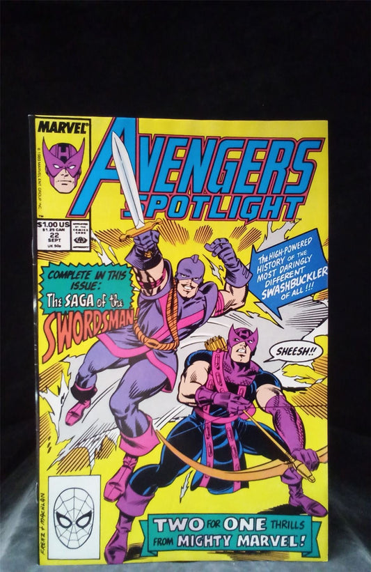 Avengers Spotlight #22 1989 Marvel Comics Comic Book