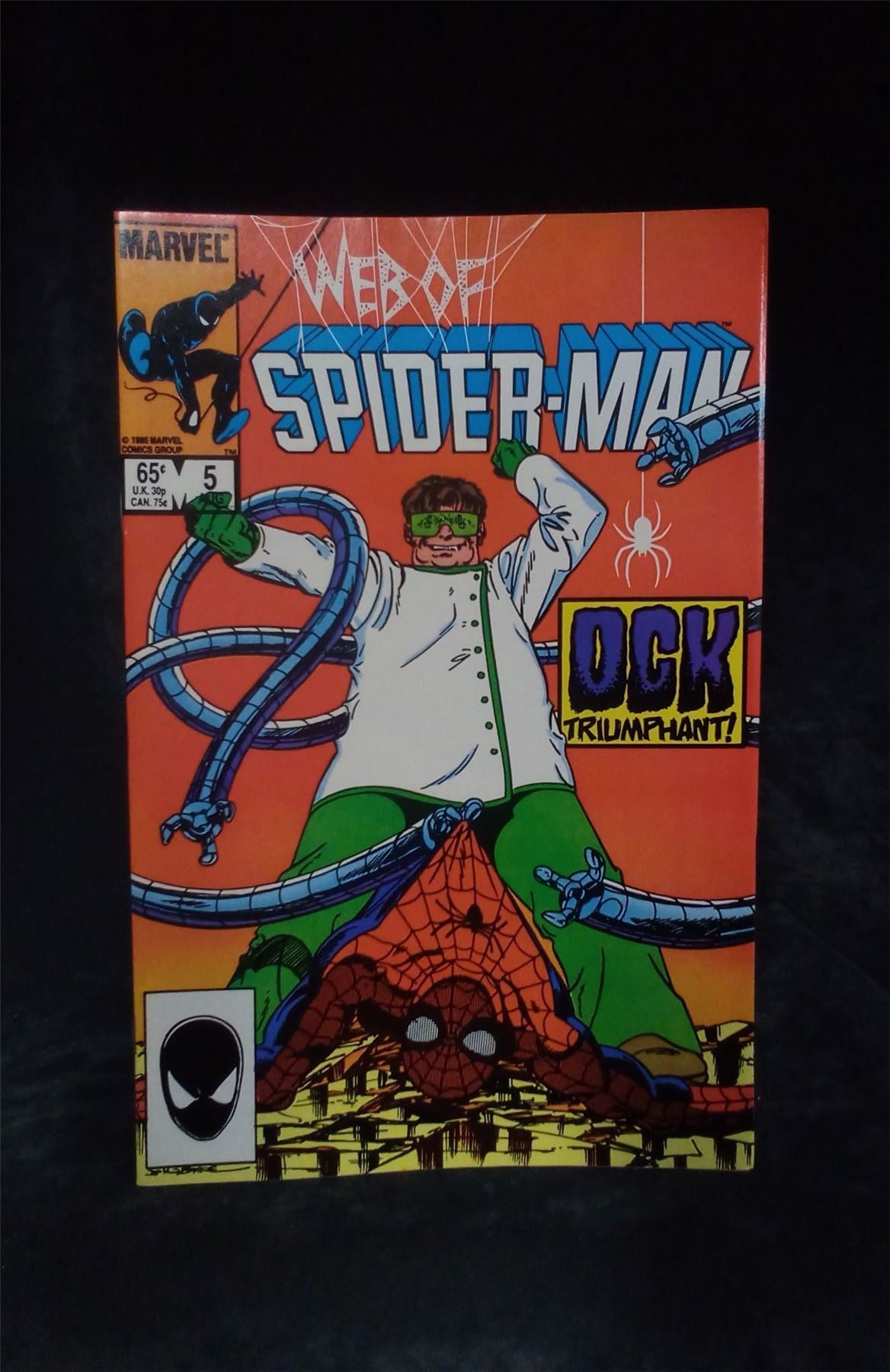 Web of Spider-Man #5 1985 Marvel Comics Comic Book