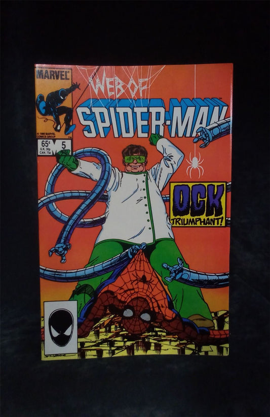 Web of Spider-Man #5 1985 Marvel Comics Comic Book