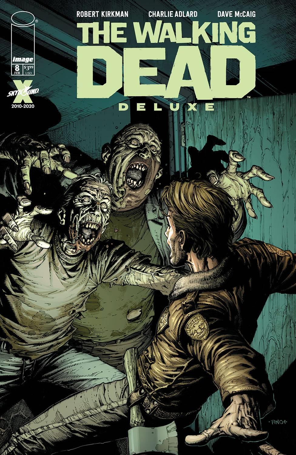 Walking Dead Dlx #8 Cvr A Finch & Mccaig (mr) Image Comics Comic Book