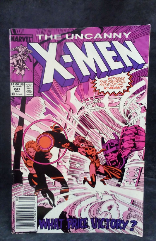The Uncanny XMen #247 1989 Marvel Comics Comic Book