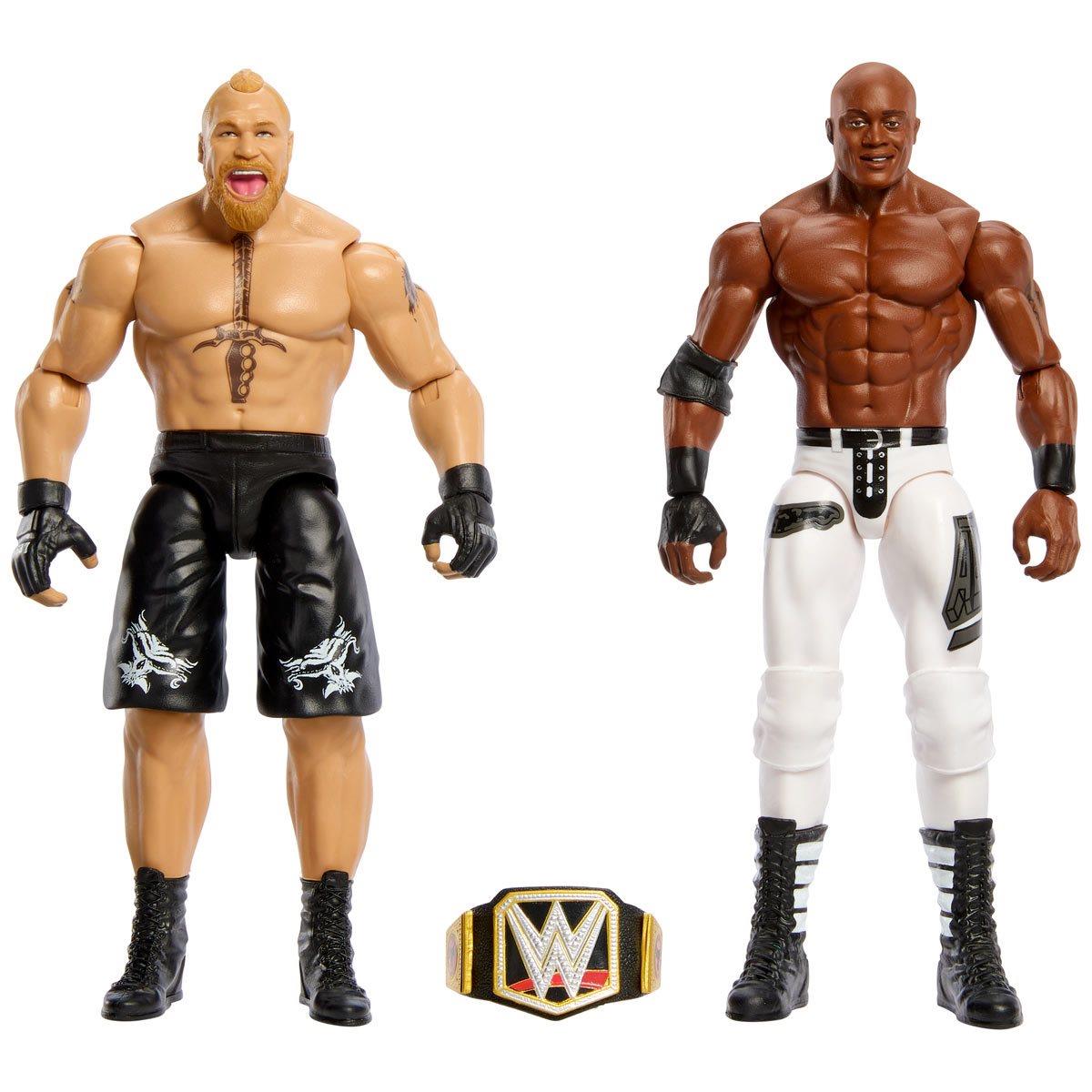 Wwe Championship Showdown Brock Lesnar vs Bobby Lashley Two-pack Action Figures Series 16