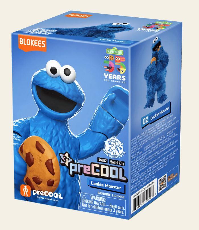 Blokees Sesame Street preCOOL Blokees Figures Cookie Monster by Blokees
