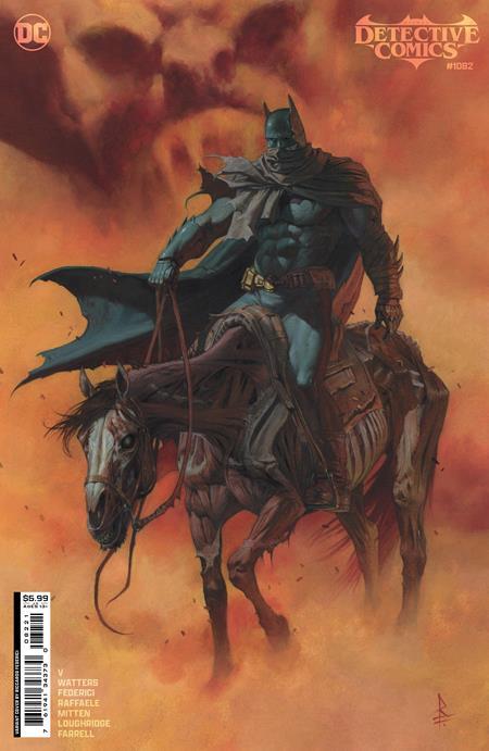 Detective Comics #1082 Cvr B Riccardo Federici Card Stock Var DC Comics Comic Book