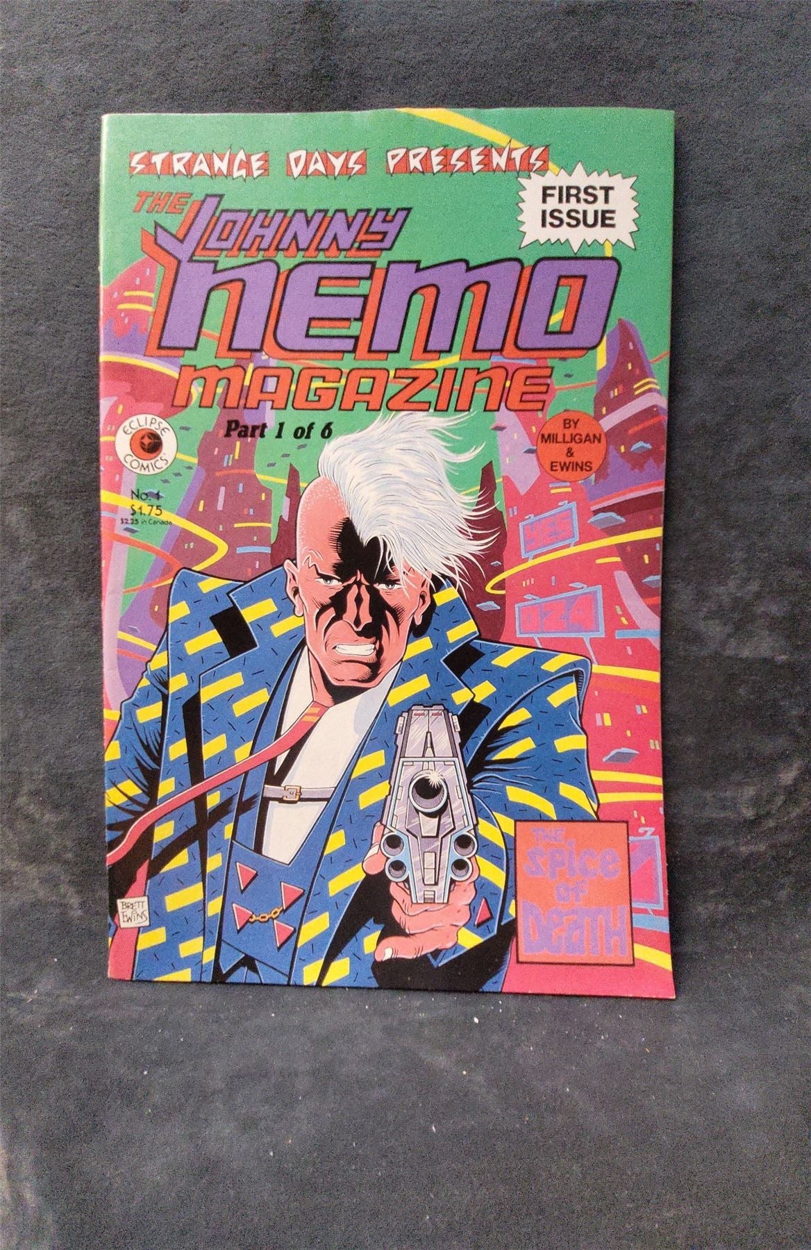 Johnny Nemo Magazine #1 1985 eclipse Comic Book