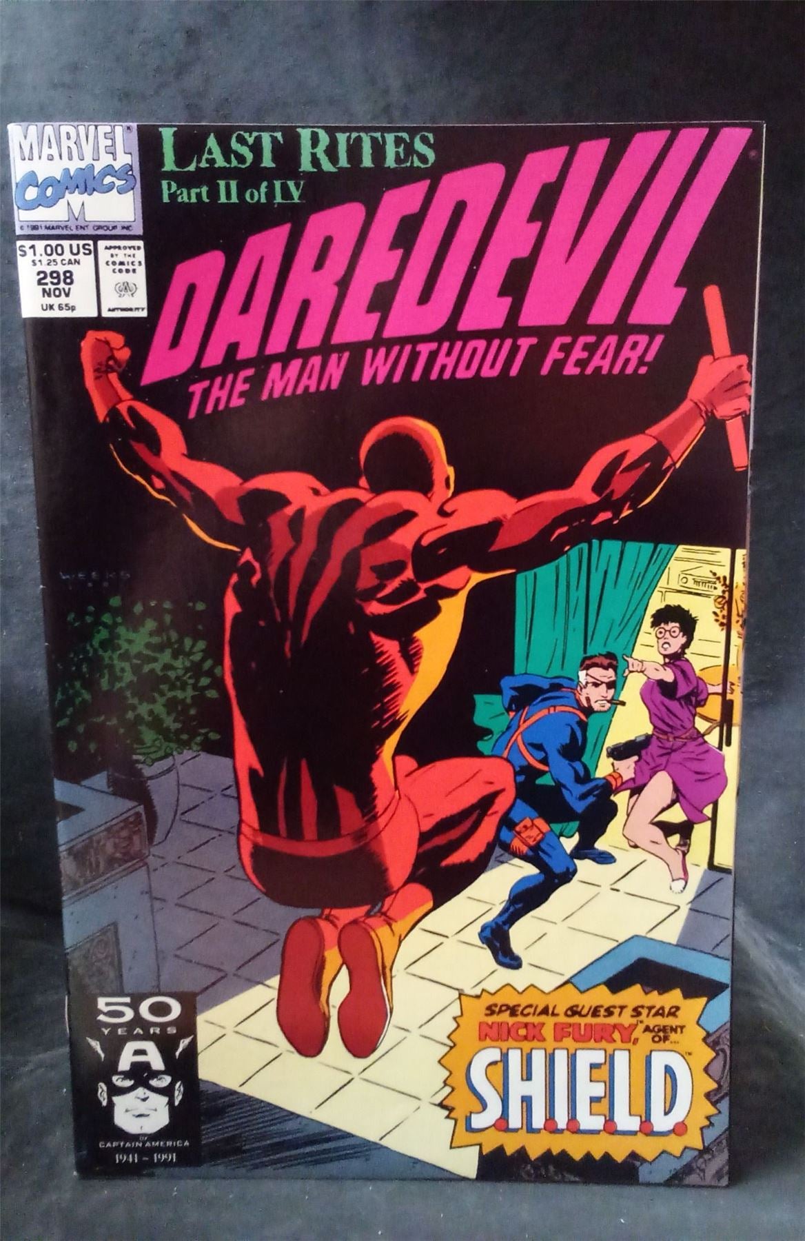 Daredevil #298 1991 Marvel Comics Comic Book