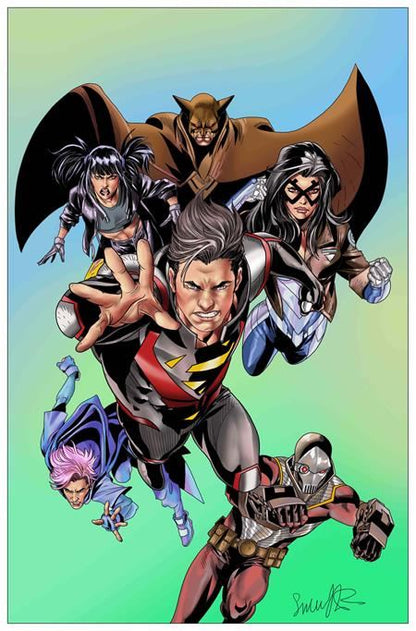 SECRET SIX #6 (OF 6) CVR C SALVADOR LARROCA CARD STOCK VAR  DC Comics Comic Book 2025