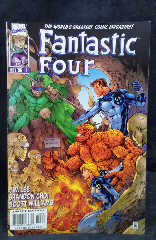 Fantastic Four #1 Variant Cover 1996 Marvel Comics Comic Book