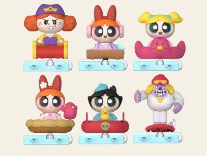 Blokee Powerpuff Girls Operation Snow Fluffy Mystery Refrigerator Magnet by Blokees