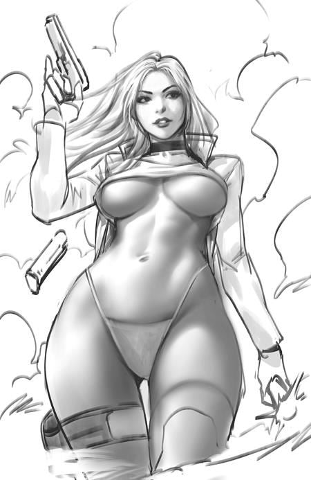 HEAT SEEKER EXPOSED A GUN HONEY SERIES #2 (OF 4) CVR I INC 1:5 DERRICK CHEW SKETCH VAR (MR)  Titan Comics Comic Book 2025