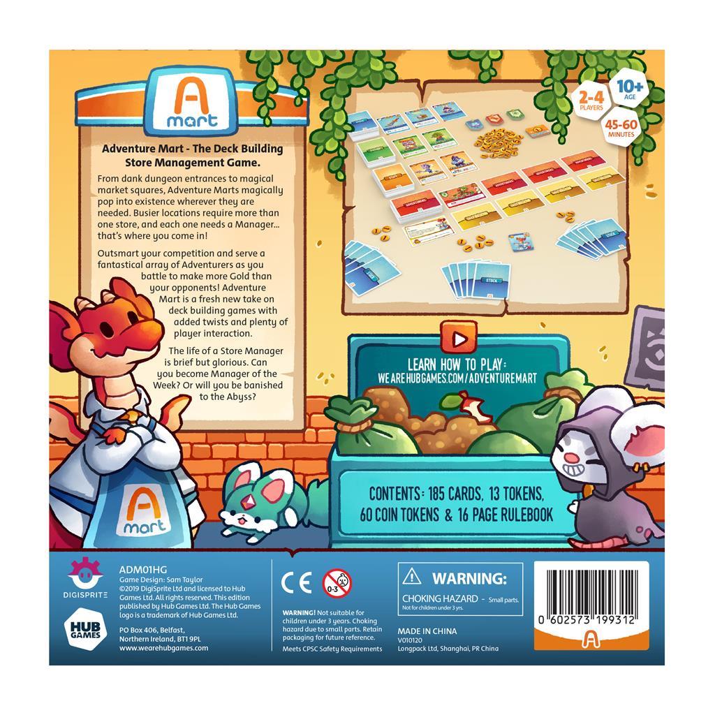 Adventure Mart Board Game by Hub Games