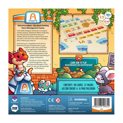 Adventure Mart Board Game by Hub Games