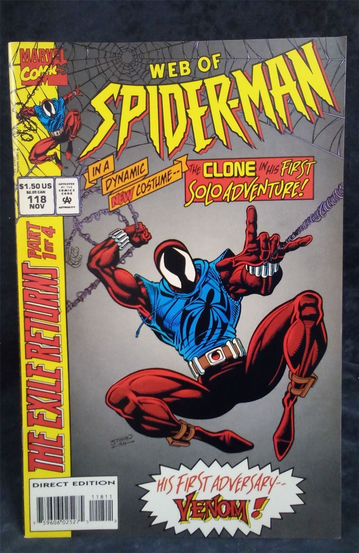 Web of Spider-Man #118 1994 Marvel Comics Comic Book