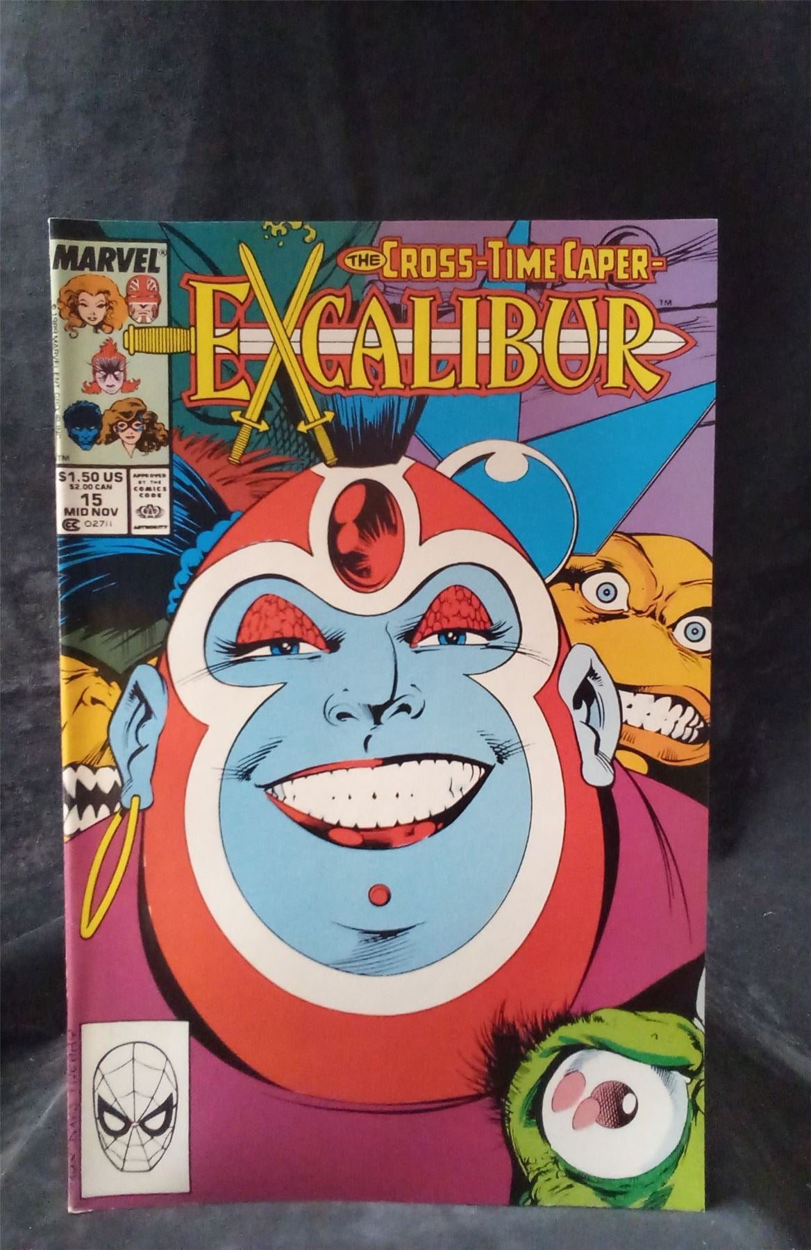 Excalibur #15 1989 Marvel Comics Comic Book
