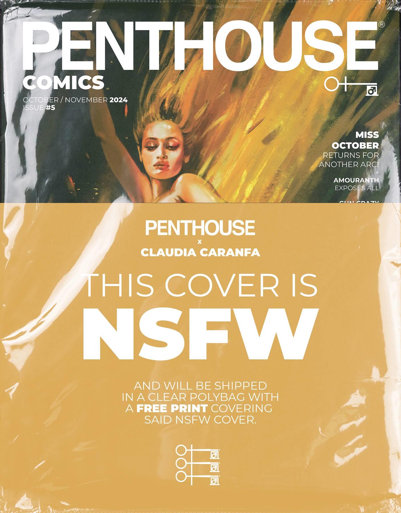 Penthouse Comics #5 Cvr D Polybagged Caranfa (mr) Penthouse Comic Book