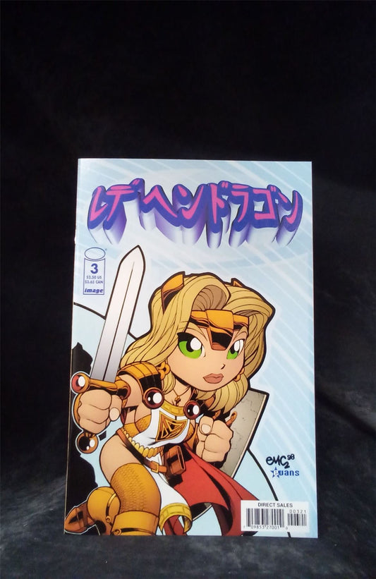 Lady Pendragon #3 Cover B 1999 Image Comics Comic Book