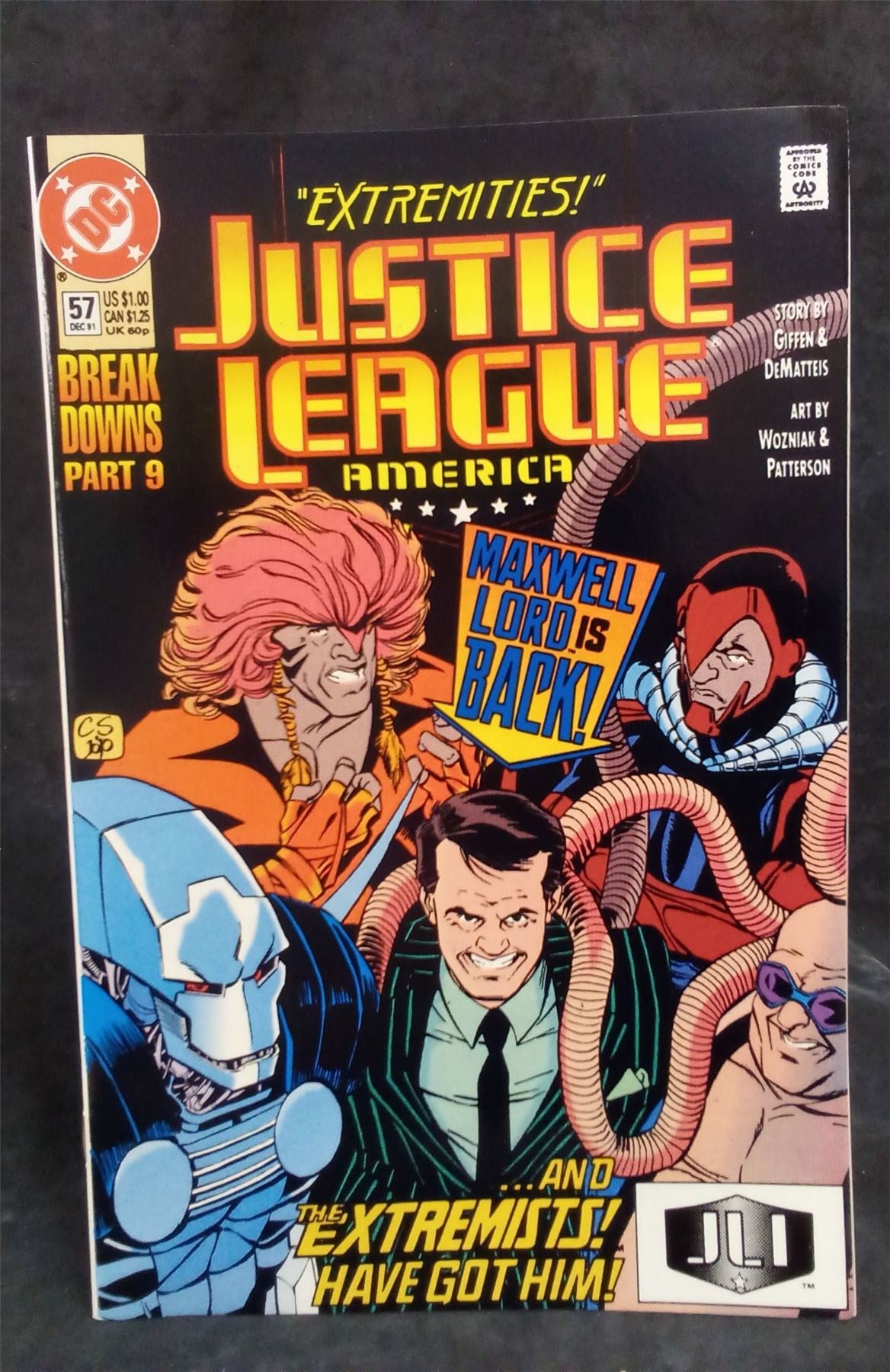 Justice League America #57 1991 DC Comics Comic Book