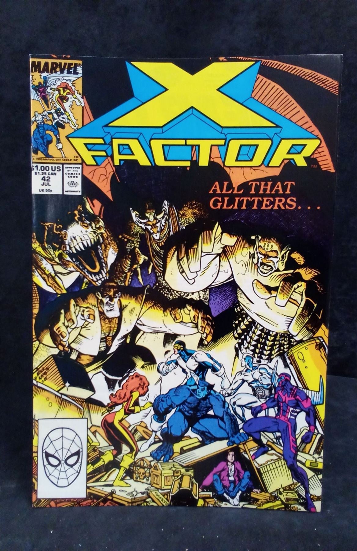 X-Factor #42 Direct Edition 1989 Marvel Comics Comic Book
