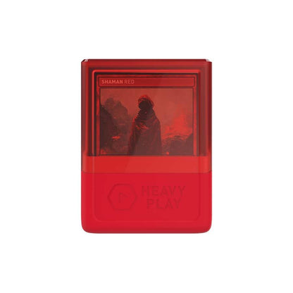 Heavy Play RFG Deckbox 100 DS Shaman Red
