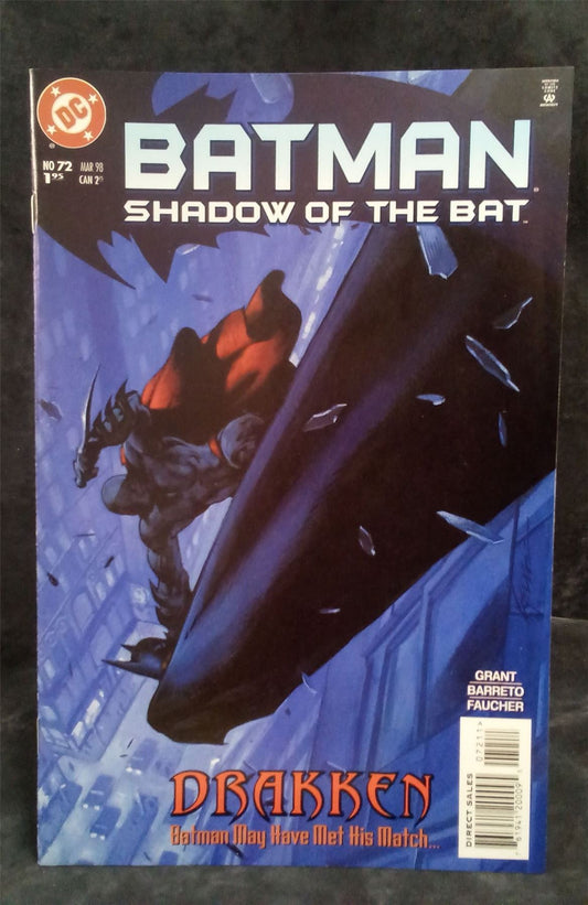Batman: Shadow of the Bat #72 1998 DC Comics Comic Book