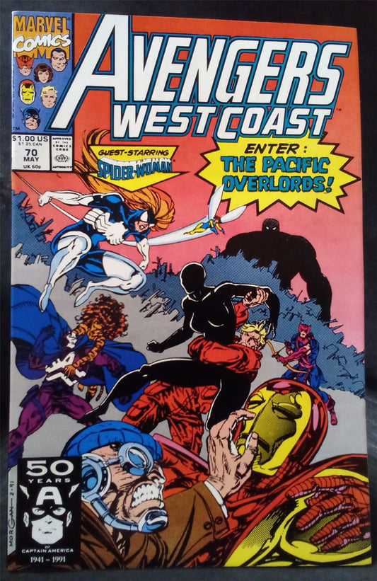 Avengers West Coast #70 1991 Marvel Comics Comic Book