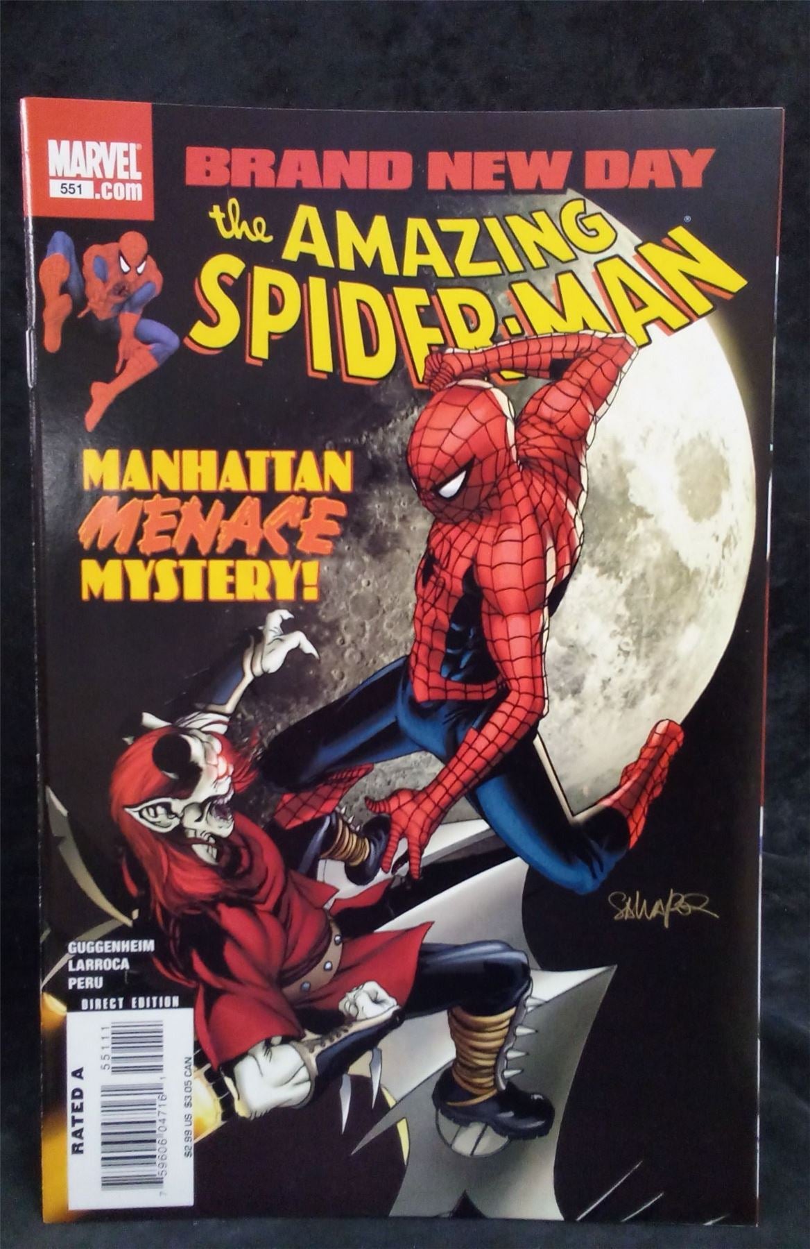 The Amazing Spider-Man #551 2008 Marvel Comics Comic Book