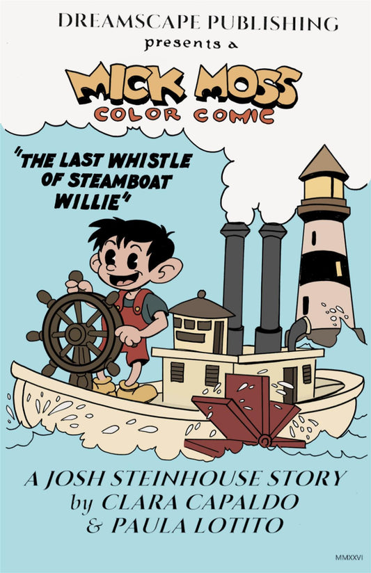 TheLast Whistle of Steamboat Willie #1 Cover B Dreamscape Publishing Comic Book