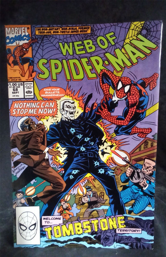 Web of Spider-Man #68 1990 Marvel Comics Comic Book