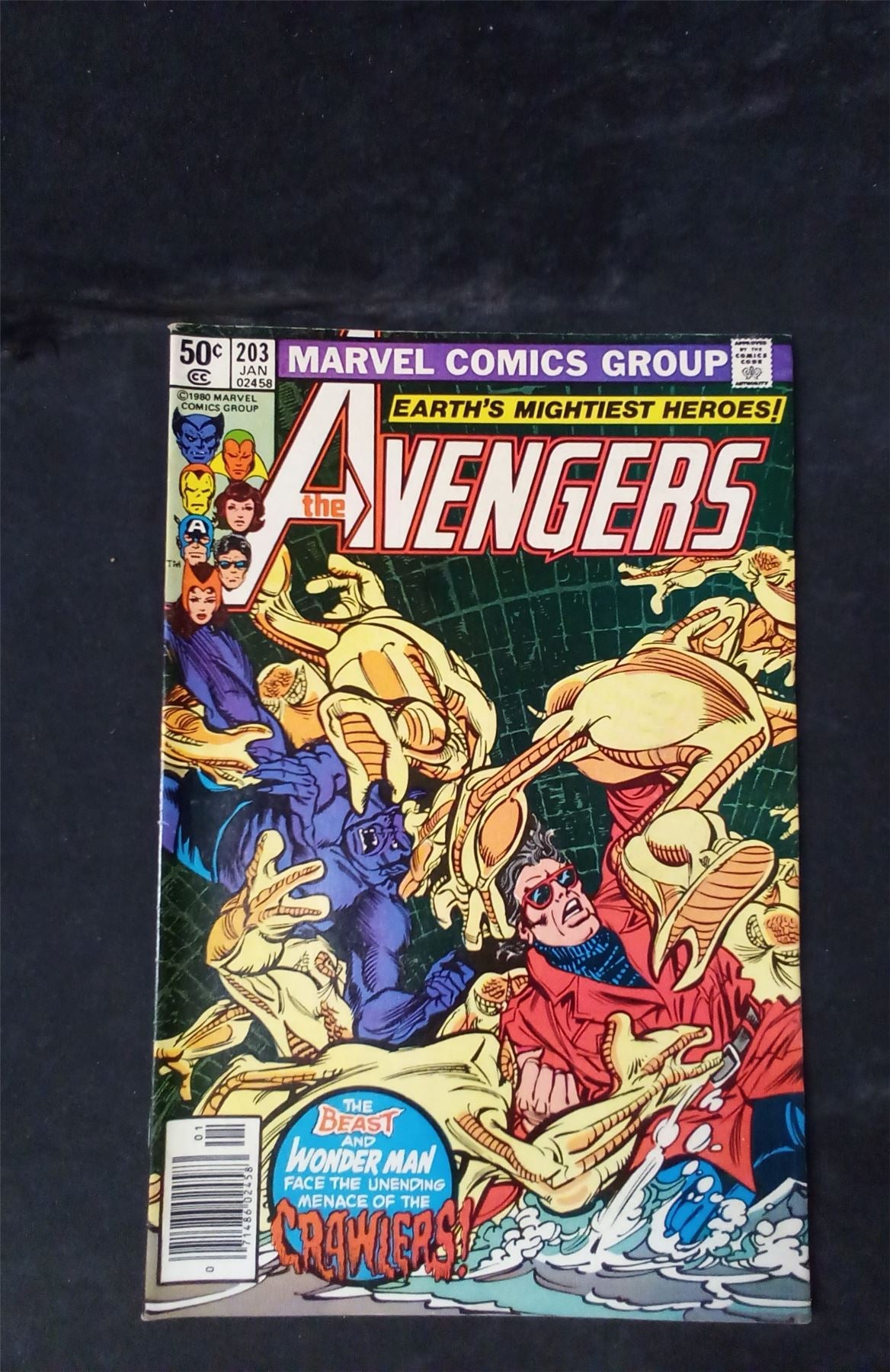 The Avengers #203 Direct Edition 1981 marvel Comic Book