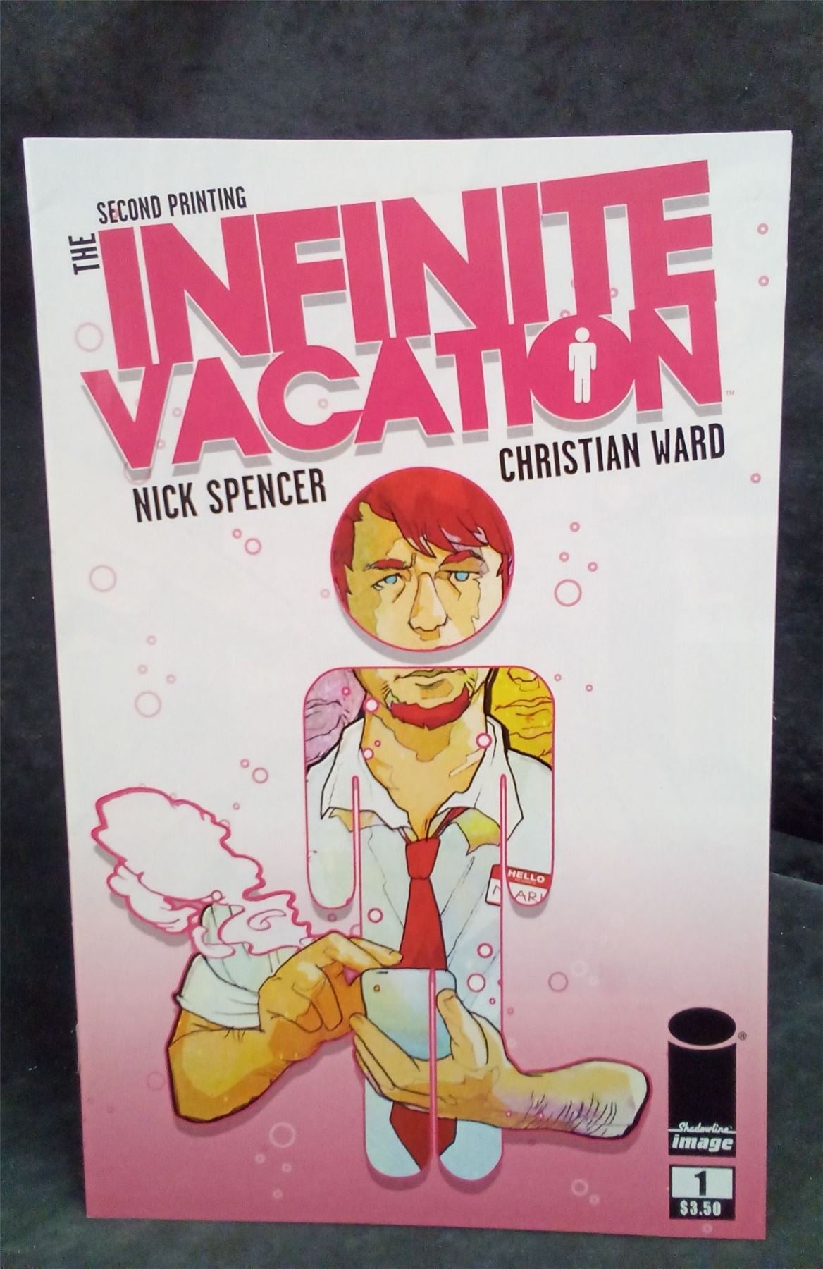 The Infinite Vacation #1 Second Print Cover 2011 Shadowline Comic Book