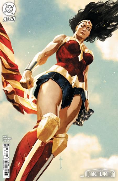Wonder Woman #19 Cvr C Sebastian Fiumara Card Stock Var  DC Comics Comic Book