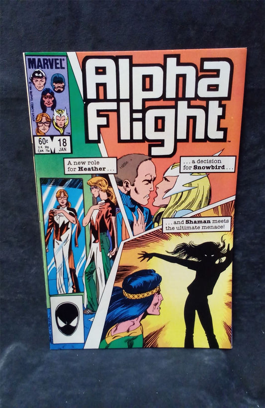 Alpha Flight #18 1985 marvel Comic Book