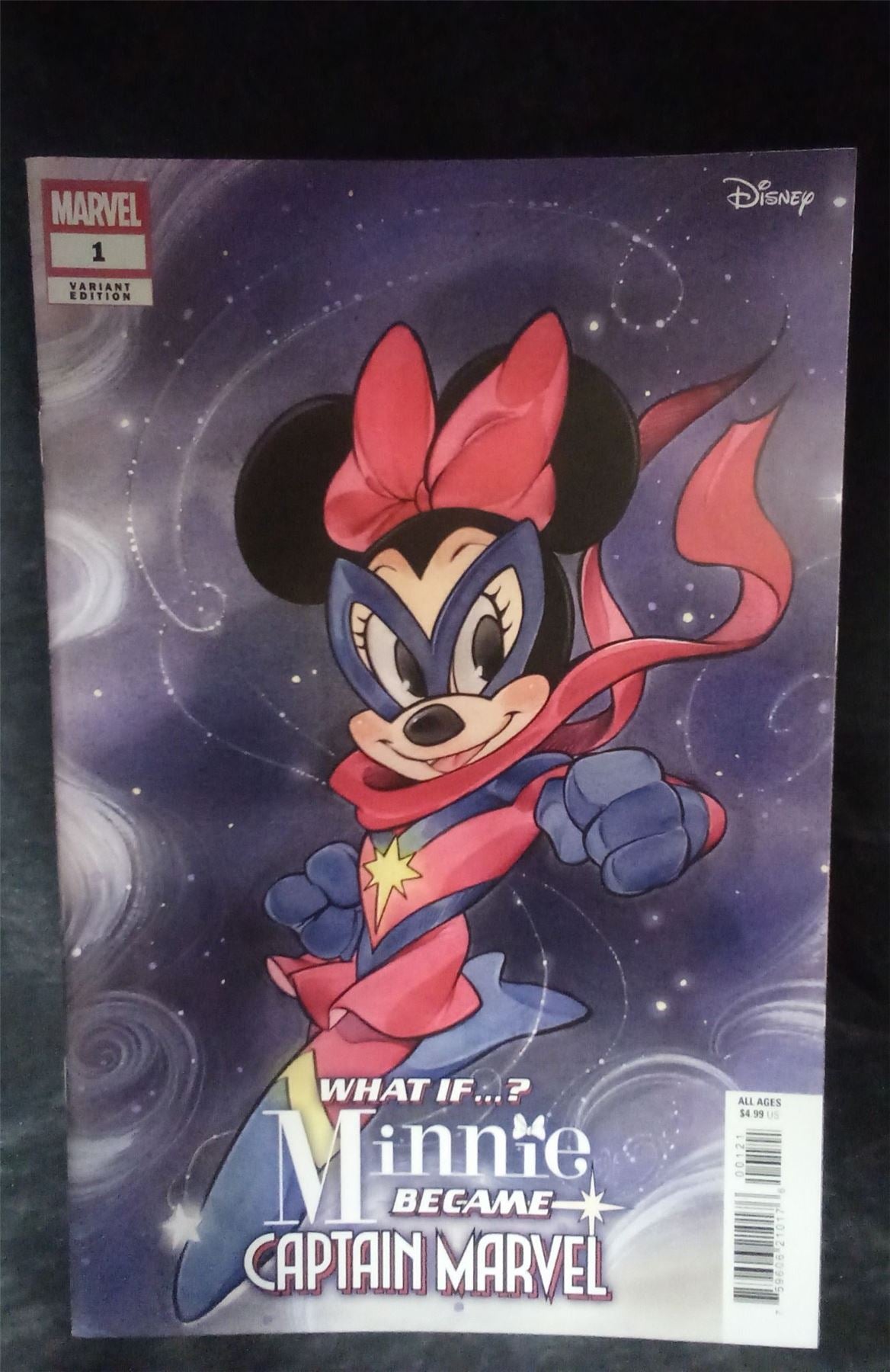 What if...? Minnie Became Captain Marvel Comics #1 Cover B 2025 Marvel Comics Comic Book