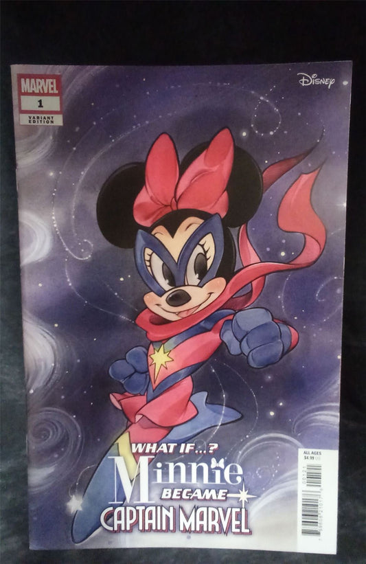 What if...? Minnie Became Captain Marvel Comics #1 Cover B 2025 Marvel Comics Comic Book