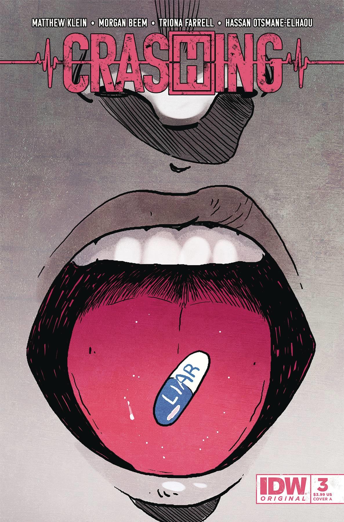 Crashing #3 Cvr A Beem Idw Publishing Comic Book