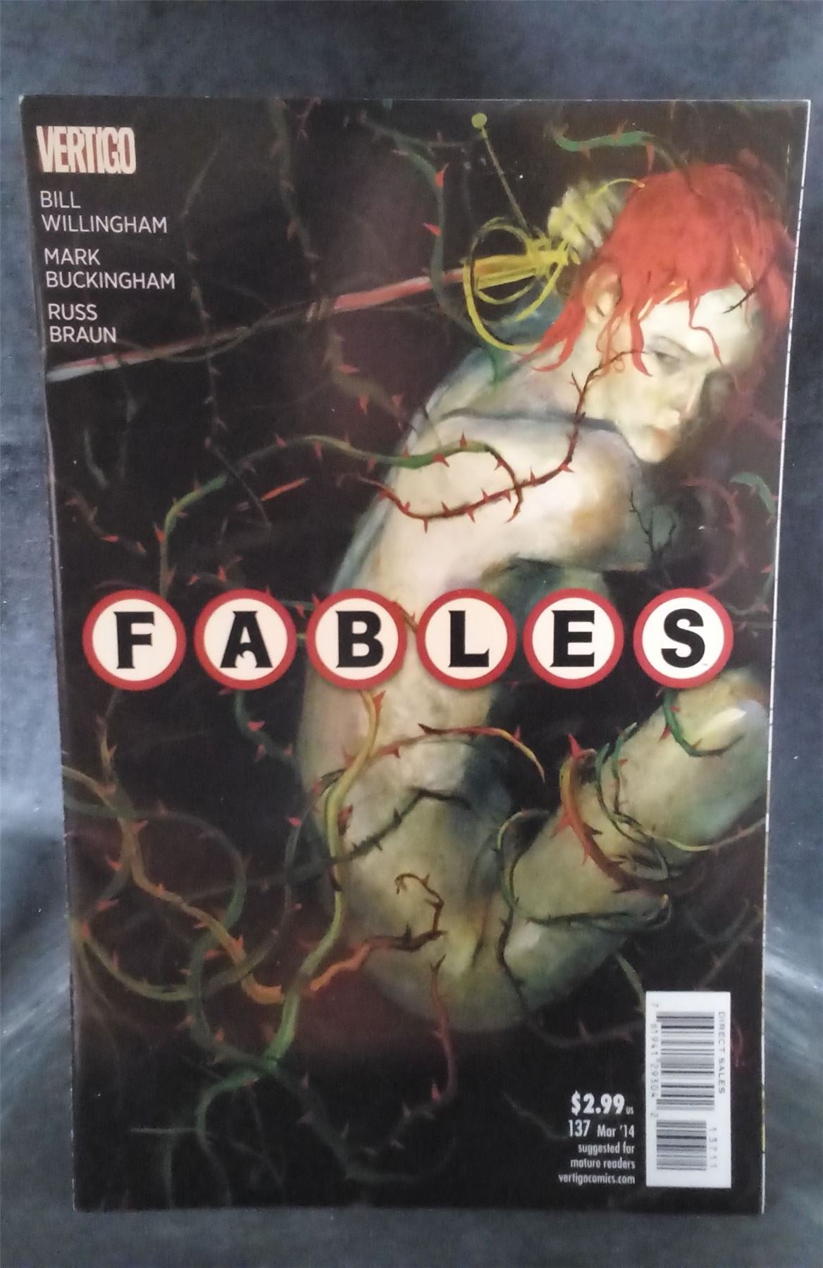 Fables #137 2014 Vertigo Comics Comic Book