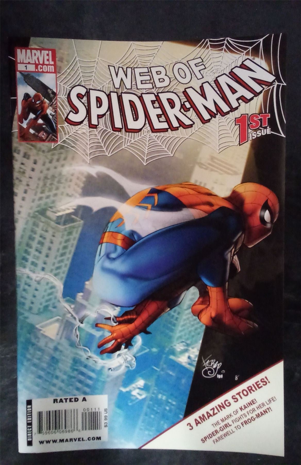 Web of Spider-Man #1 2009 Marvel Comics Comic Book