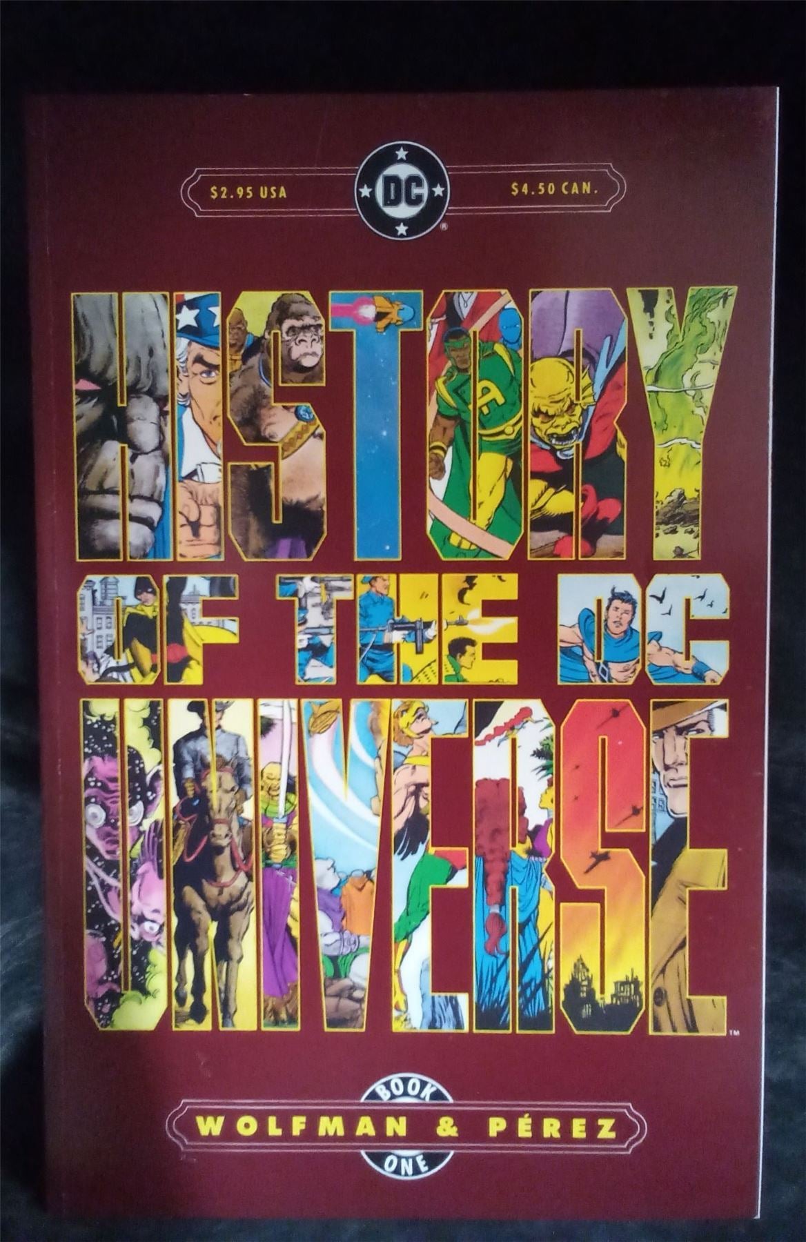 History of the DC Universe #1 1986 DC Comics Comic Book