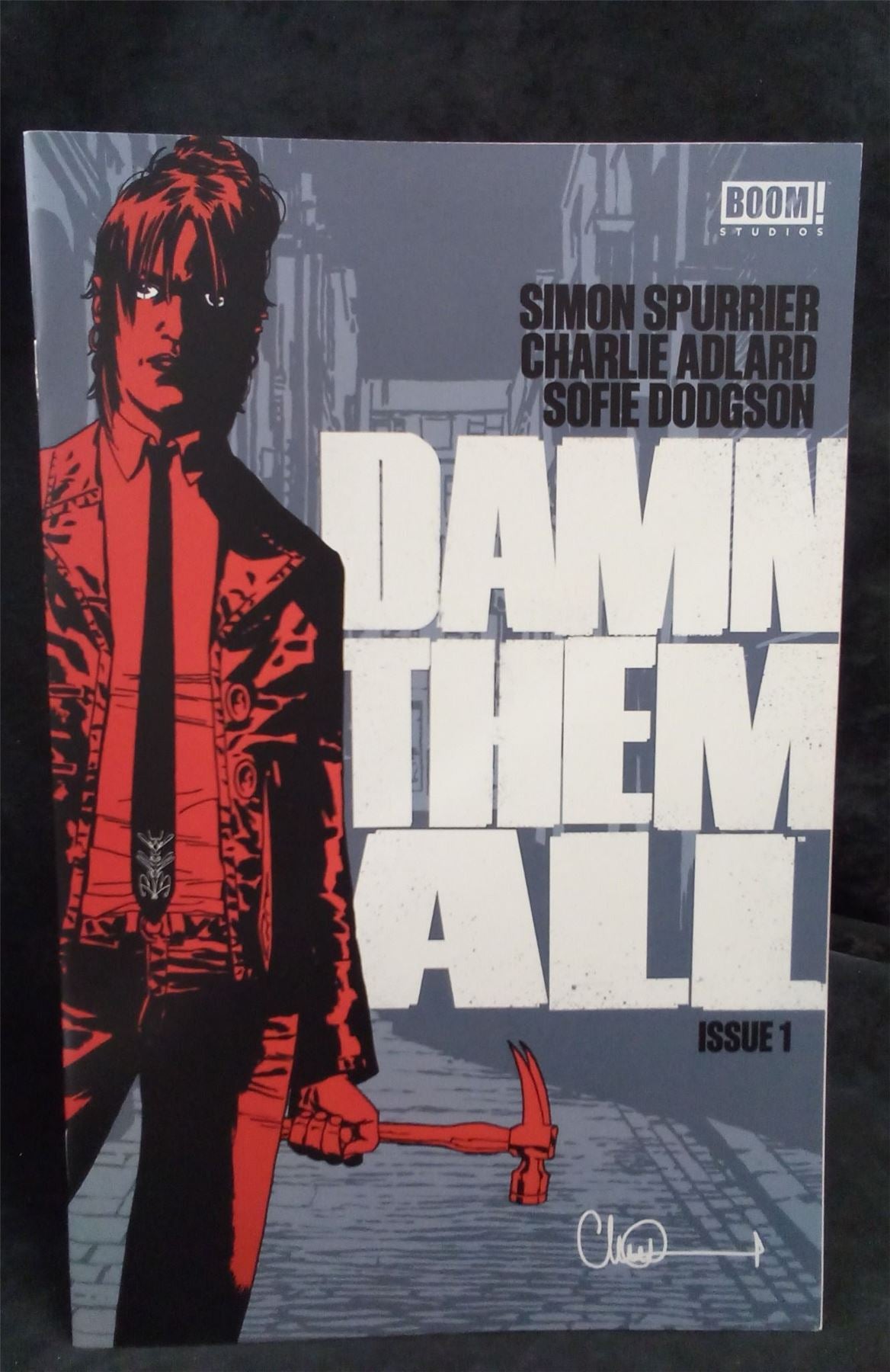 Damn Them All #1 Second Print Cover 2022 Boom Studios Comic Book