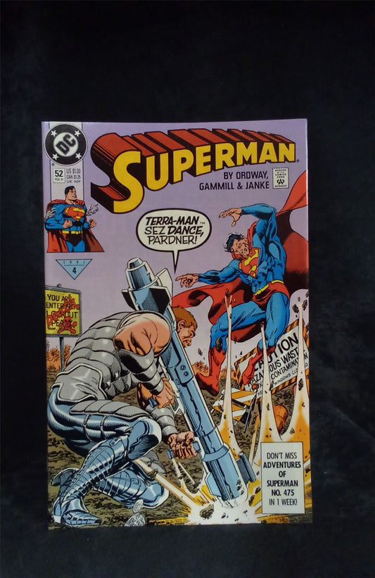 Superman #52 1991 DC Comics Comic Book