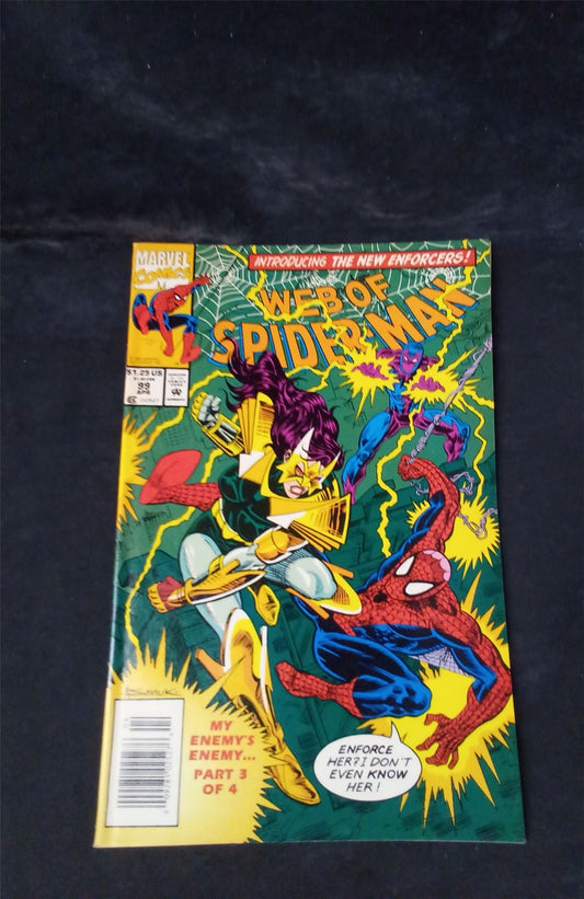 Web of Spider-Man #99 Direct Edition 1993 marvel Comic Book